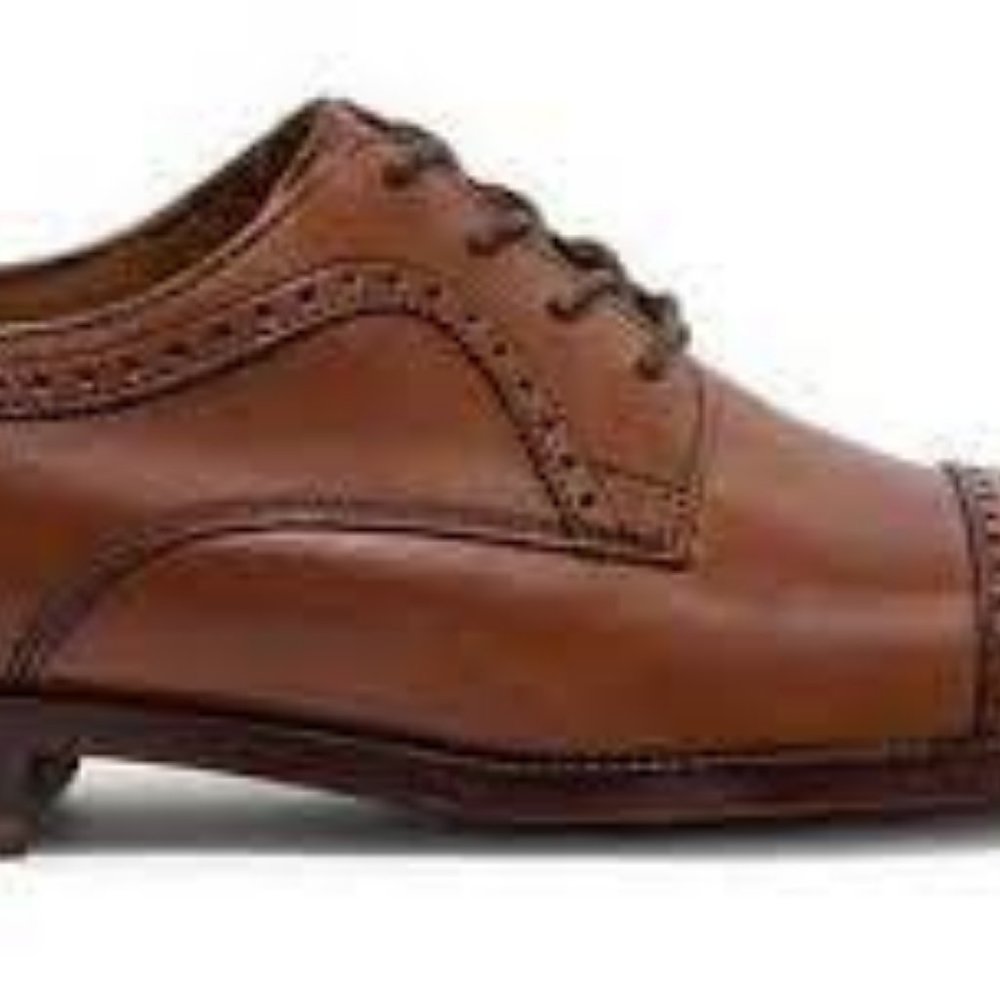 *SALE* Johnston & Murphy Men's Alredge Cap Toe Dress Shoes DISPLAY-2072-2089 - Picture 2 of 2